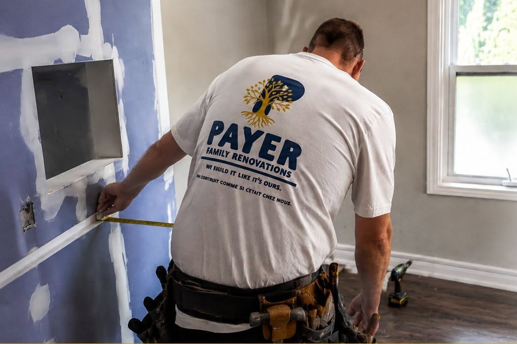 Payer Family Renovations website preview