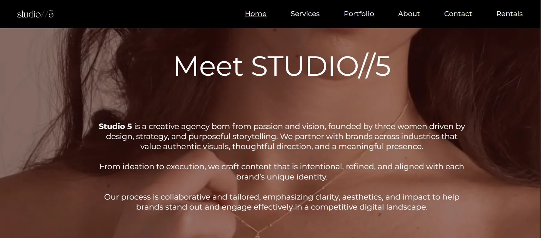 ST Five website preview