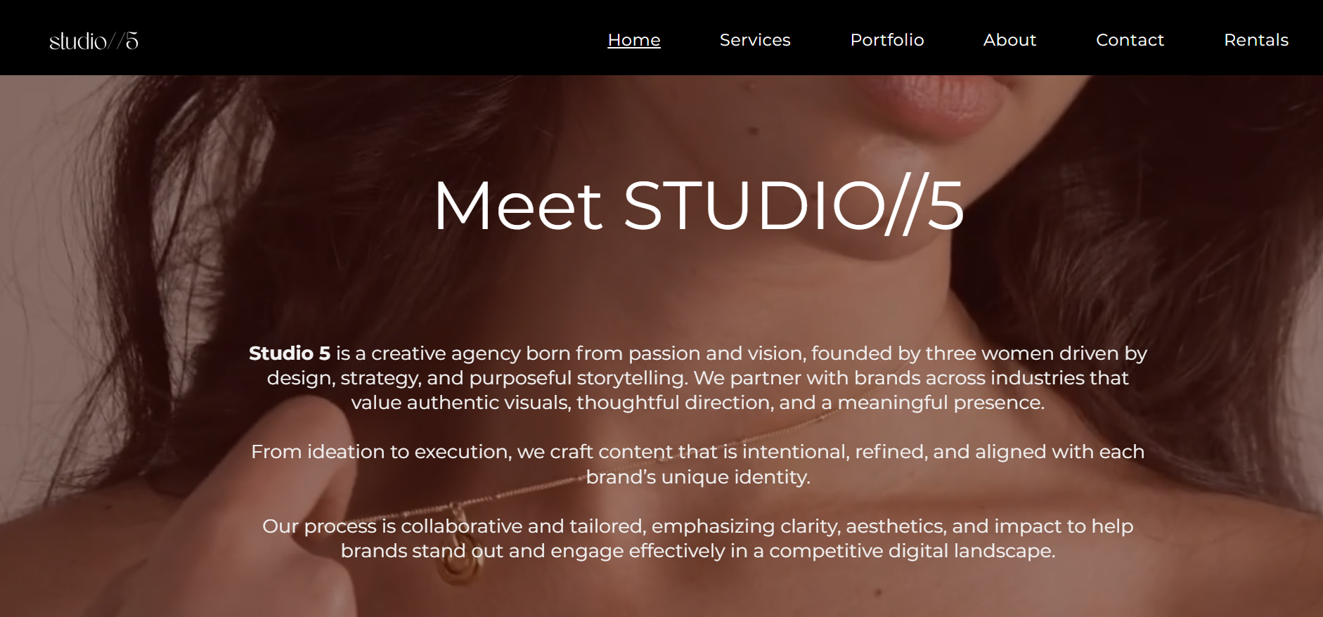 ST Five website preview